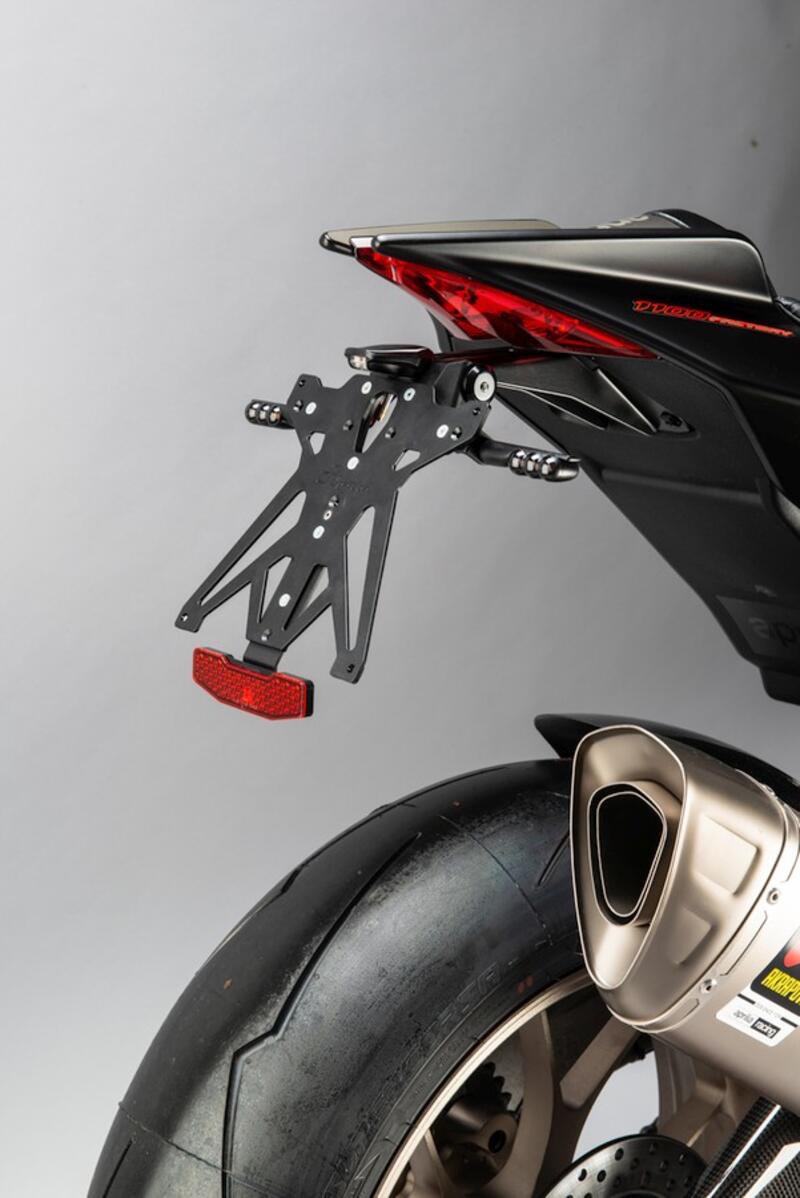 Adjustable License Plate Holder for Aprilia A3